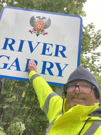 Gary at the River Garry